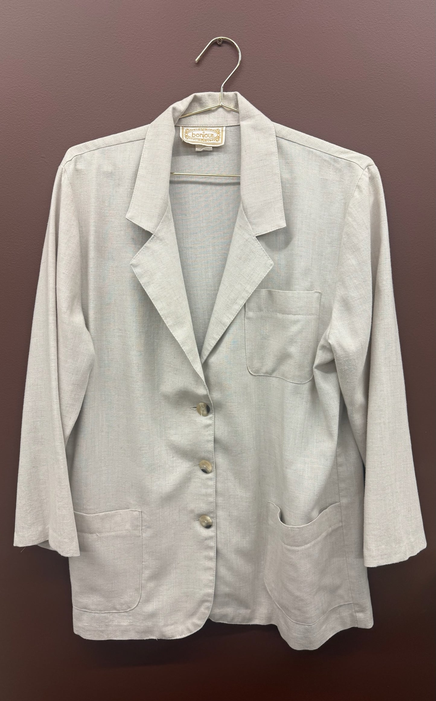 Light Linen Blazer Jacket