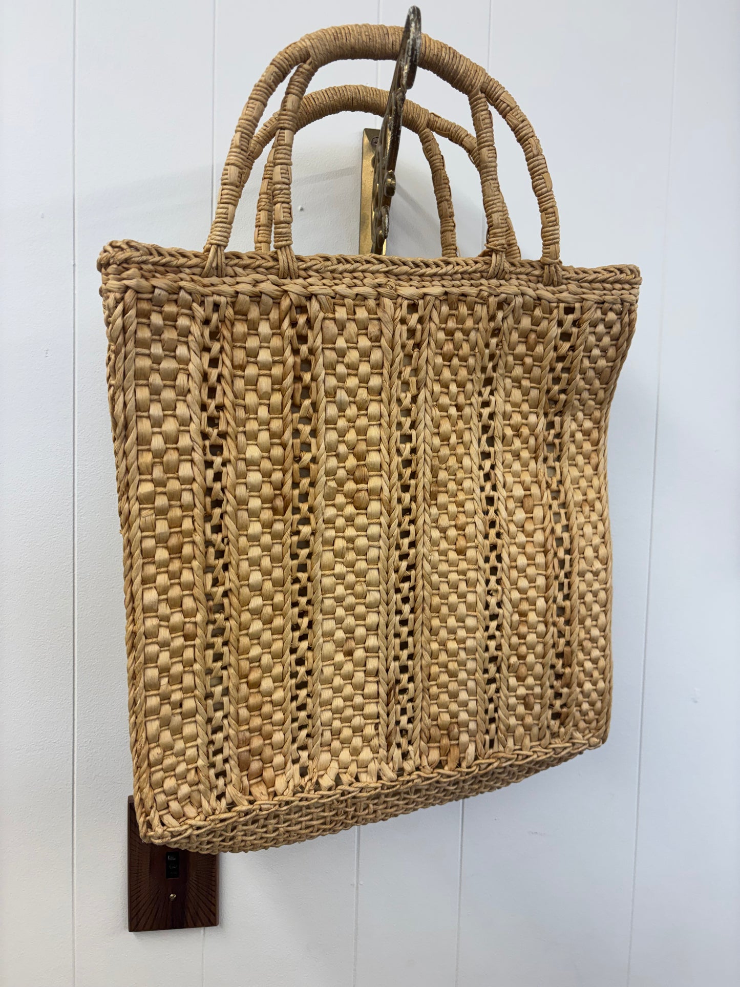 Large Rattan Bag