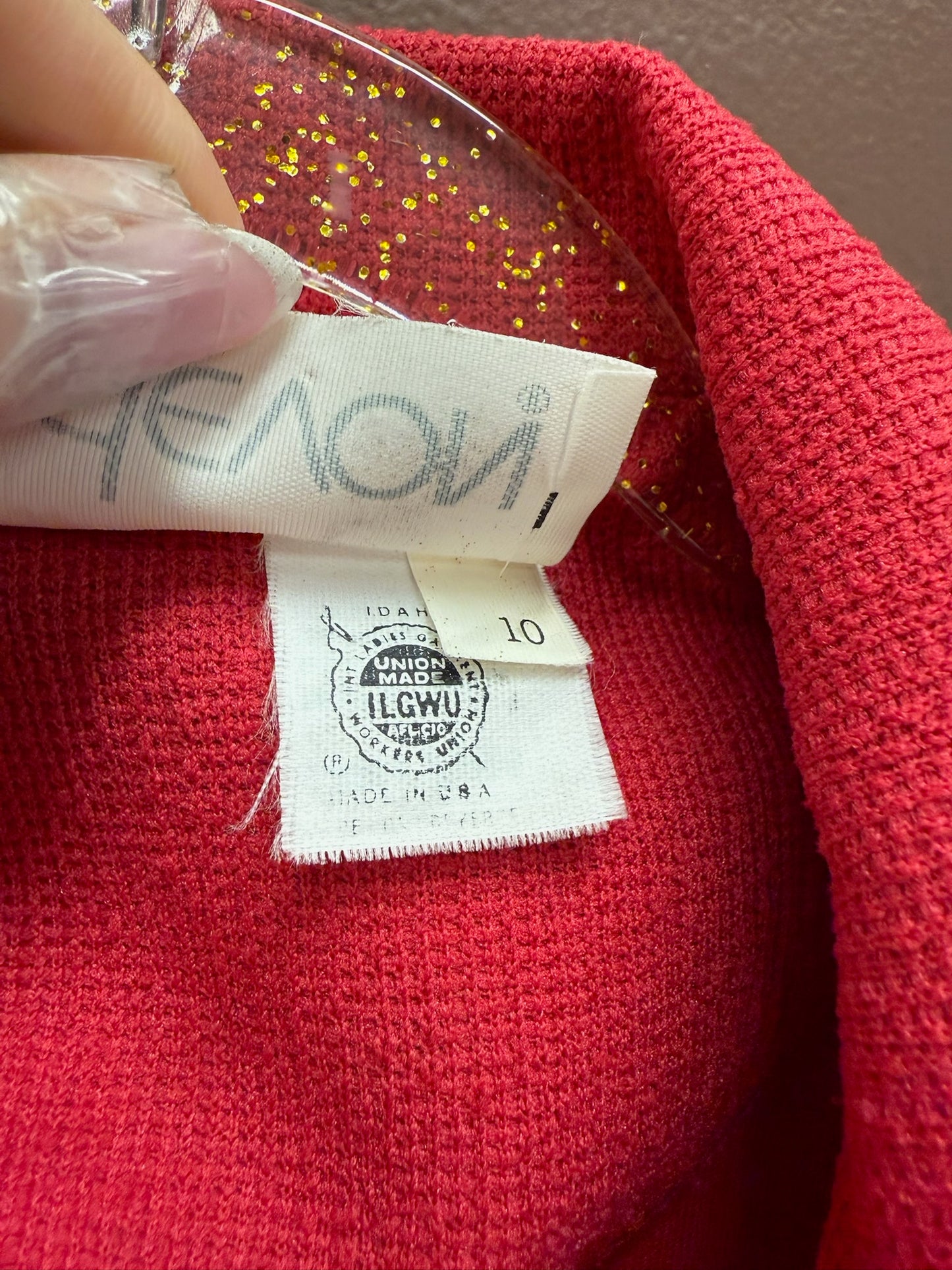 Raspberry Blazer & Slack Set