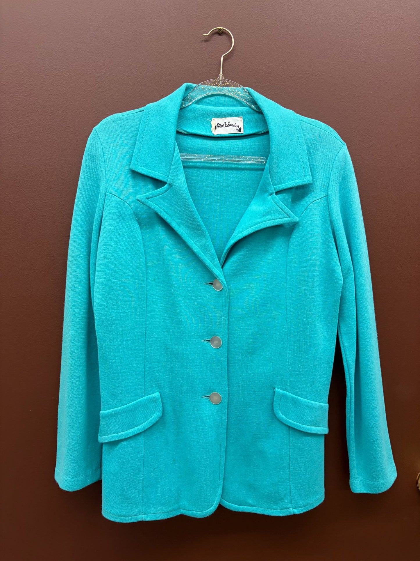 Turquoise Fire Island Blazer