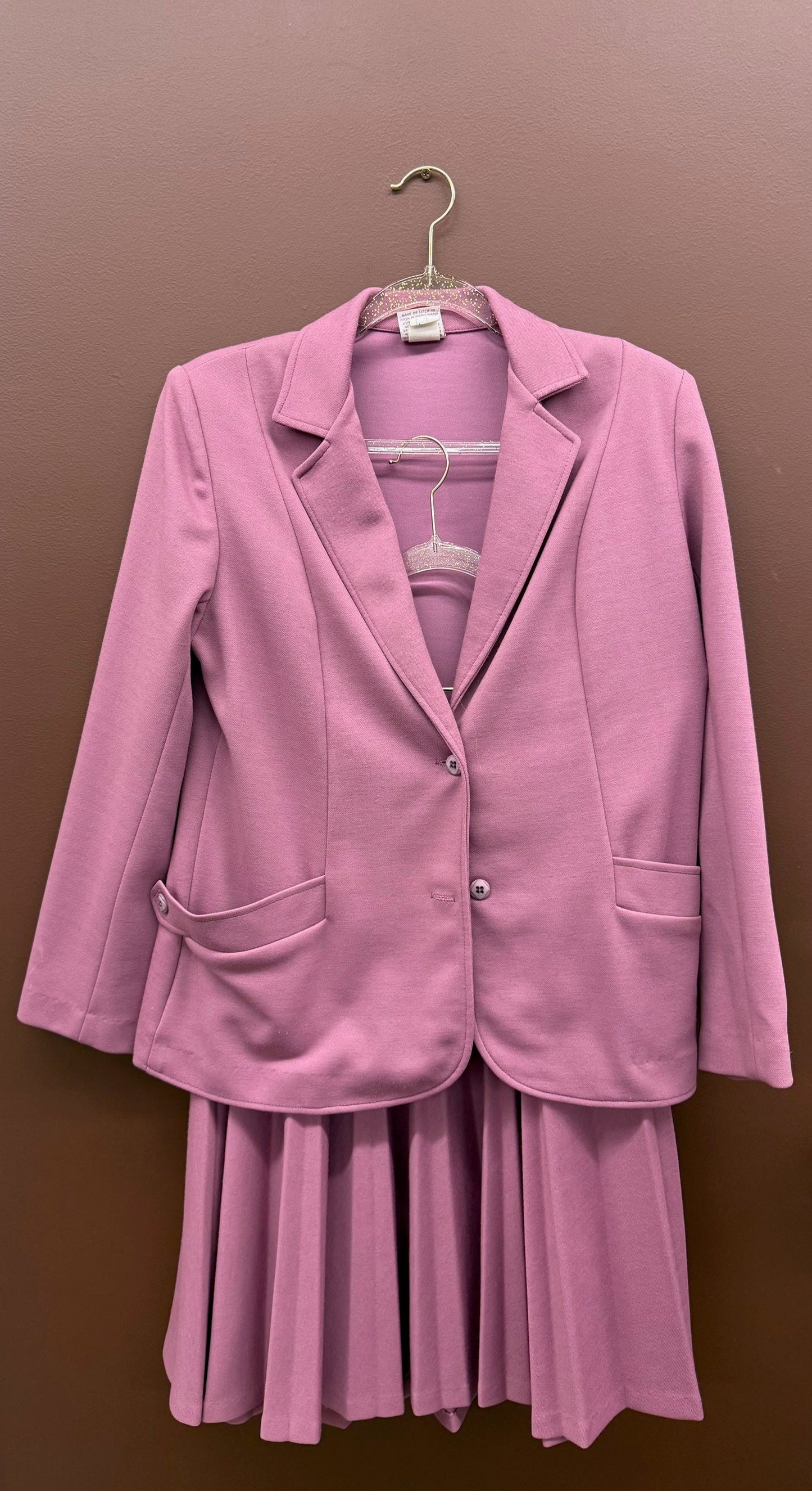 Orchid Blazer Skirt Set