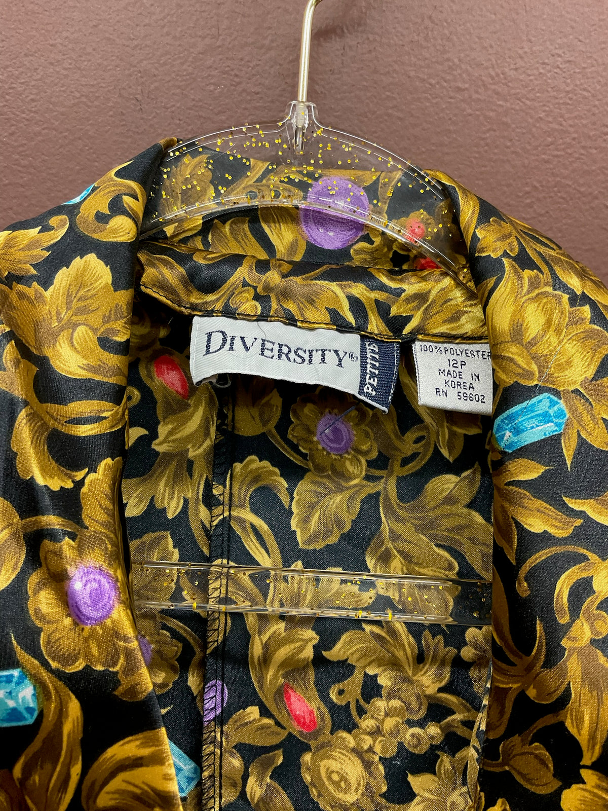 Gold & Jewels Blouse