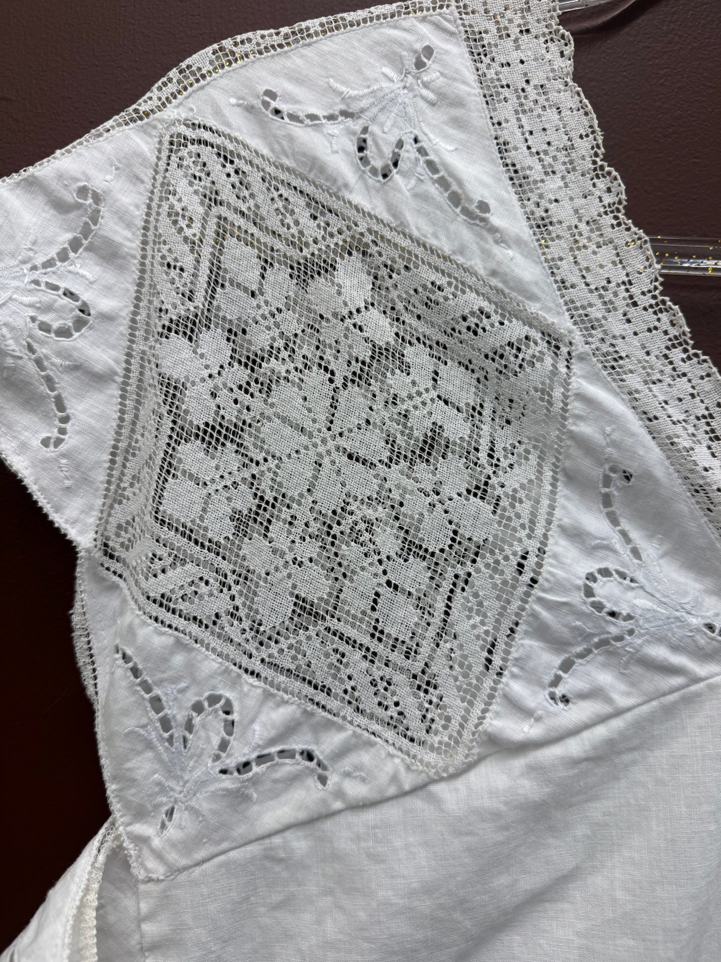 Handmade Lace Shift Dress