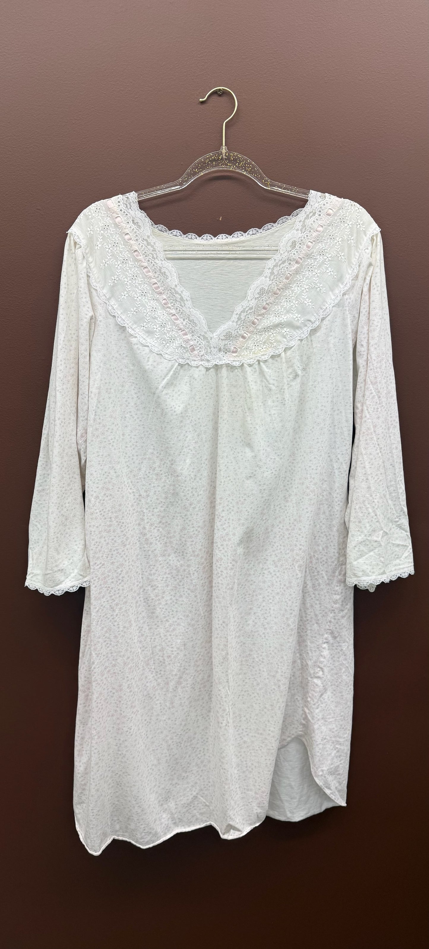 Ivory Cotton Nightgown