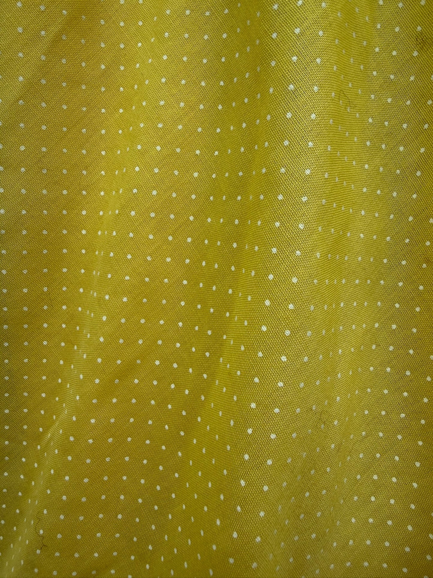 Yellow Polka Dot Skirt