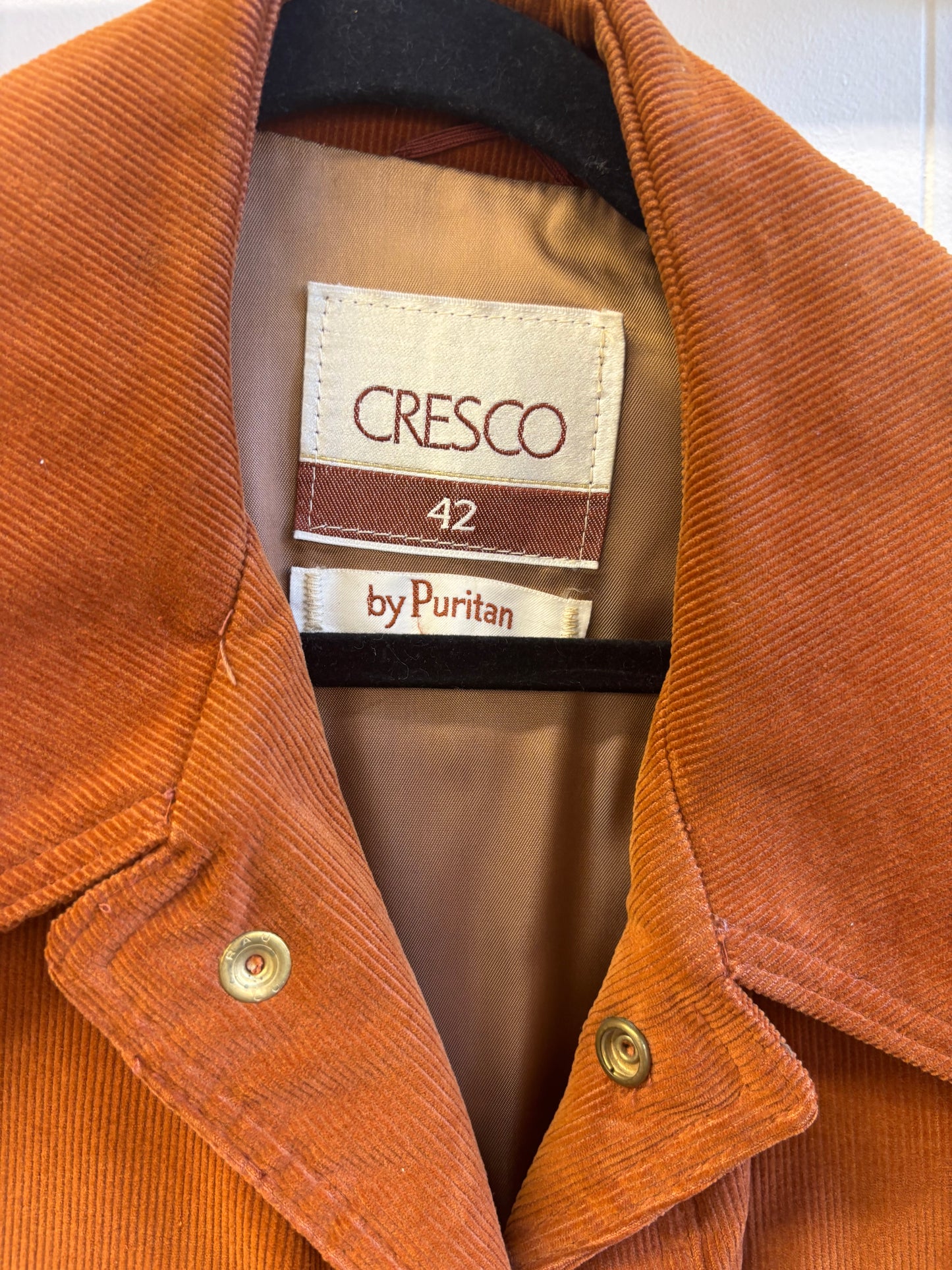 Rust Corduroy Sport Coat