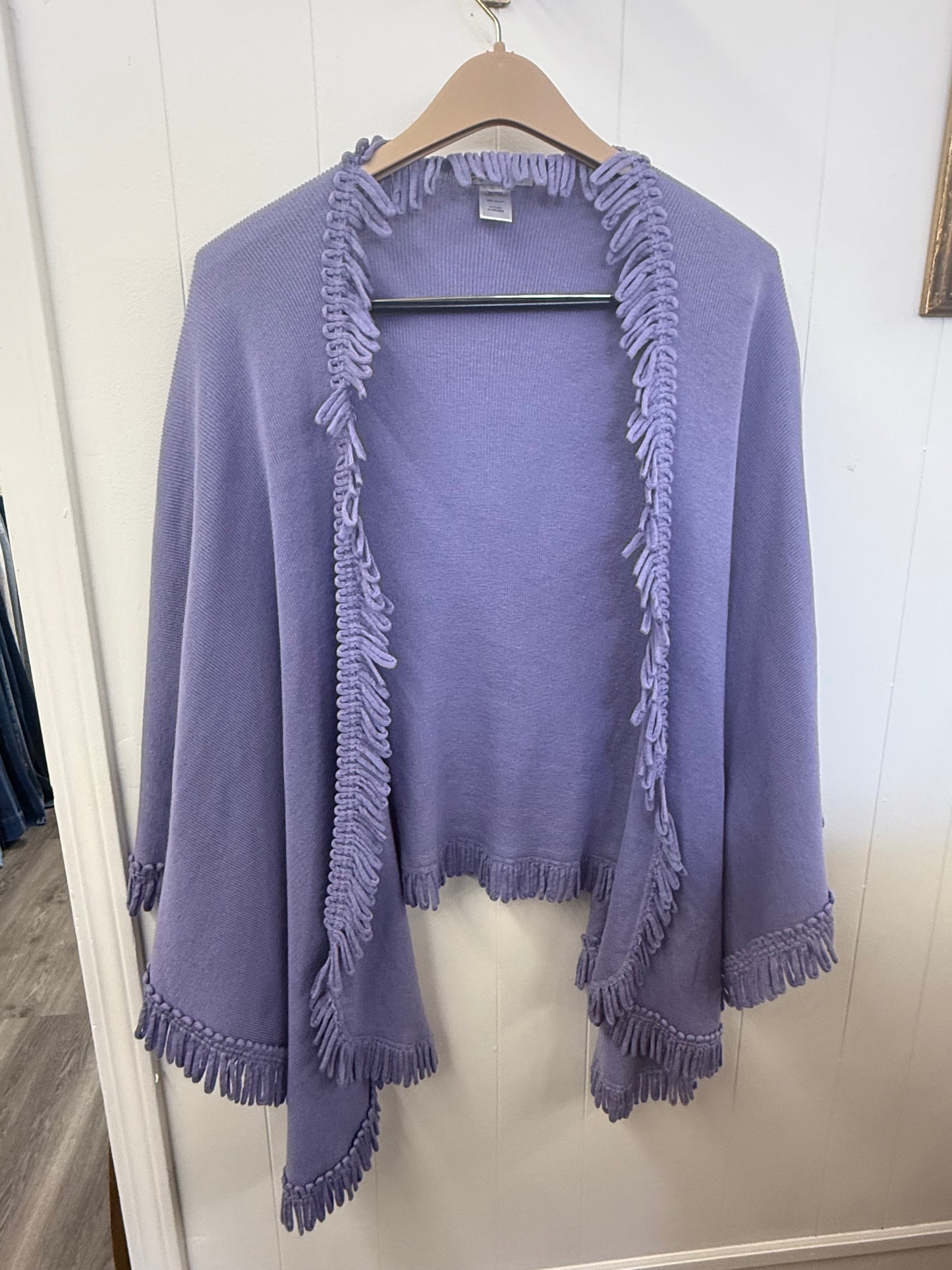 Purple Poncho