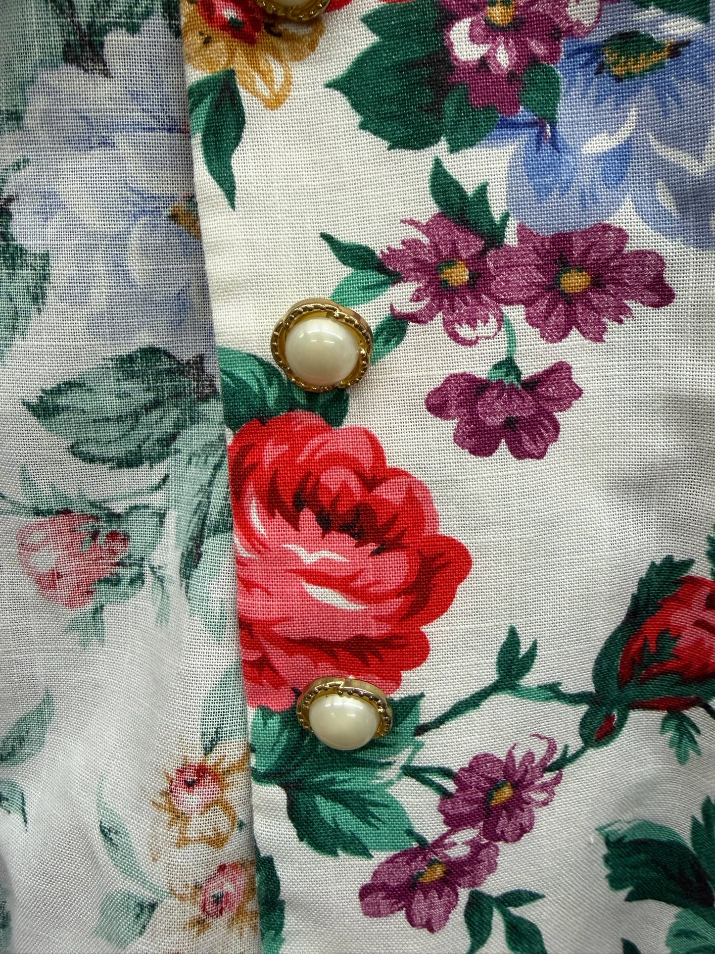 Short Sleeve Floral Top