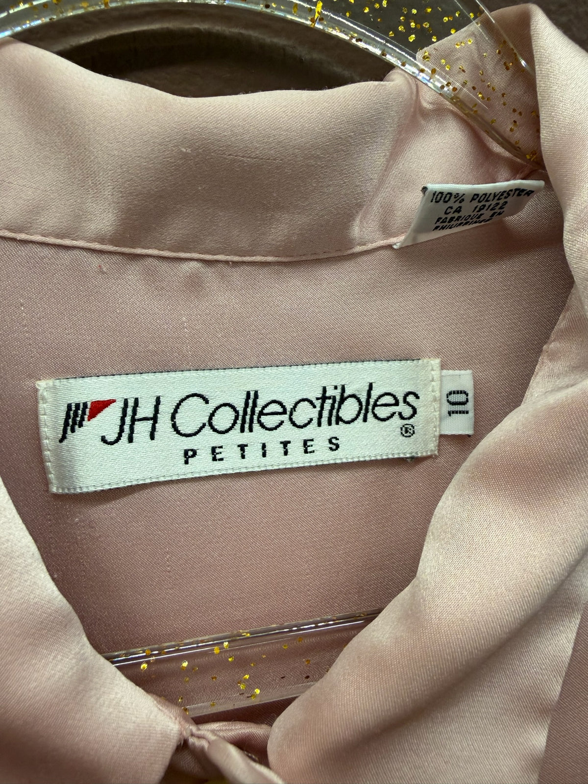 Petal Pink Satin Blouse