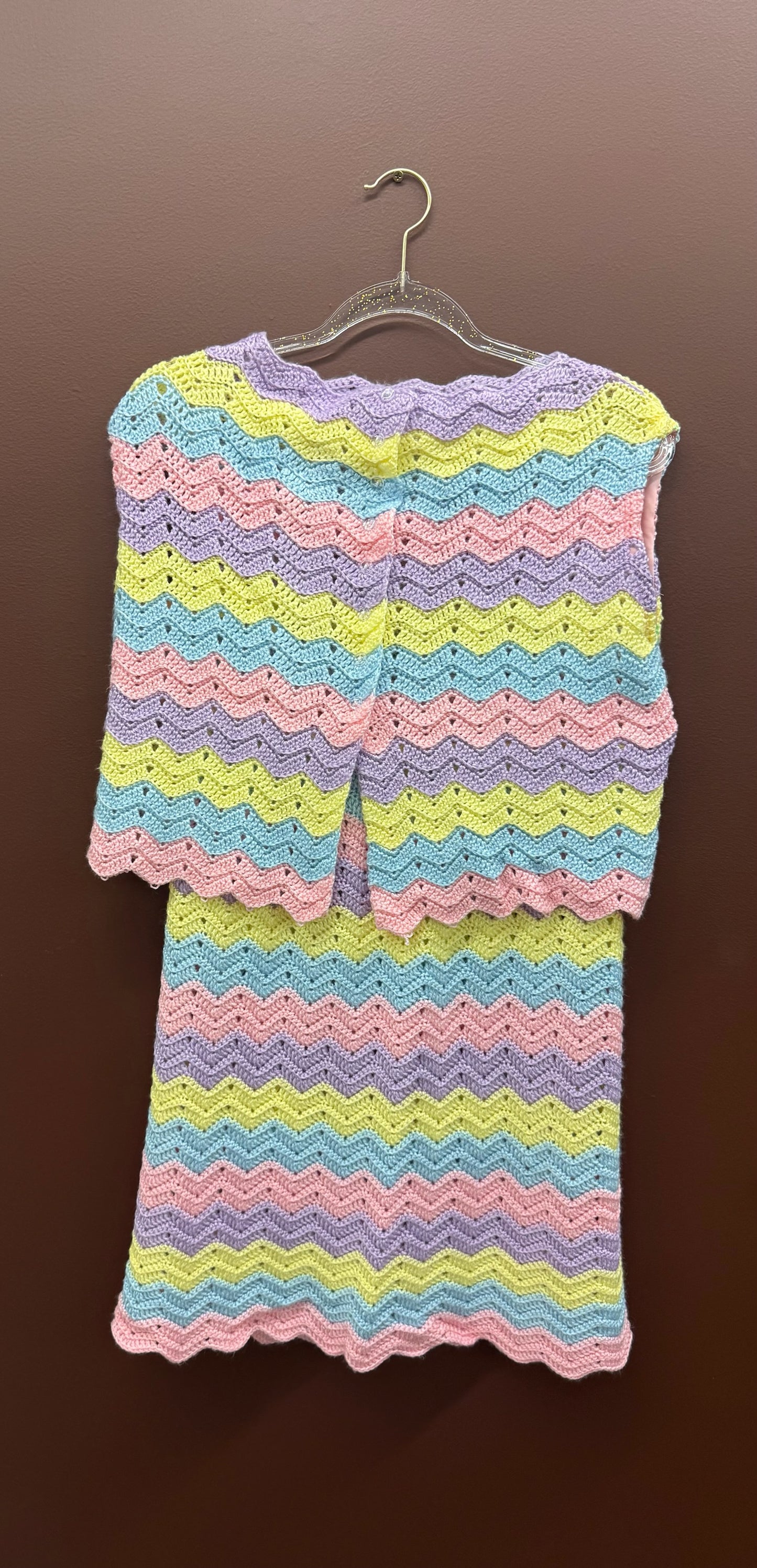 2 Piece Handmade Crotchet Easter Set