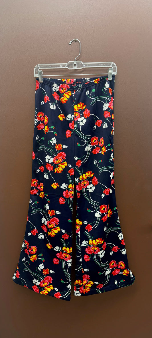 Vintage Floral Bell Bottoms