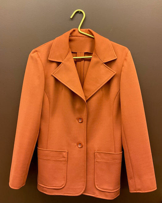 Burnt Orange Blazer