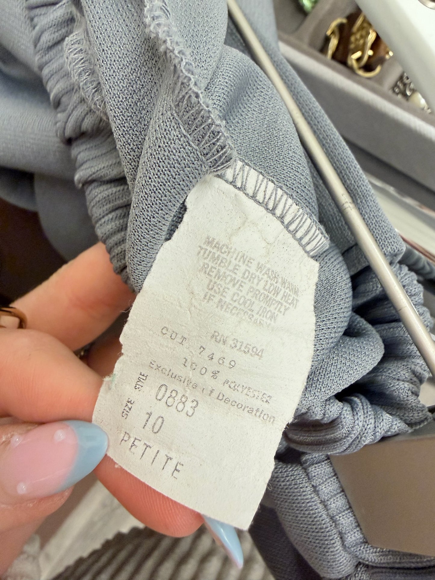 Light Grey Wide Leg Panta