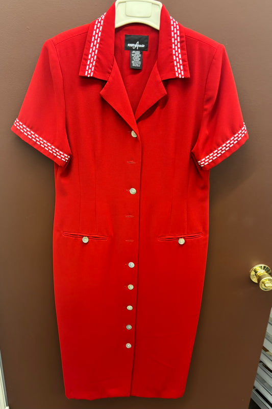 Red Suit Dress