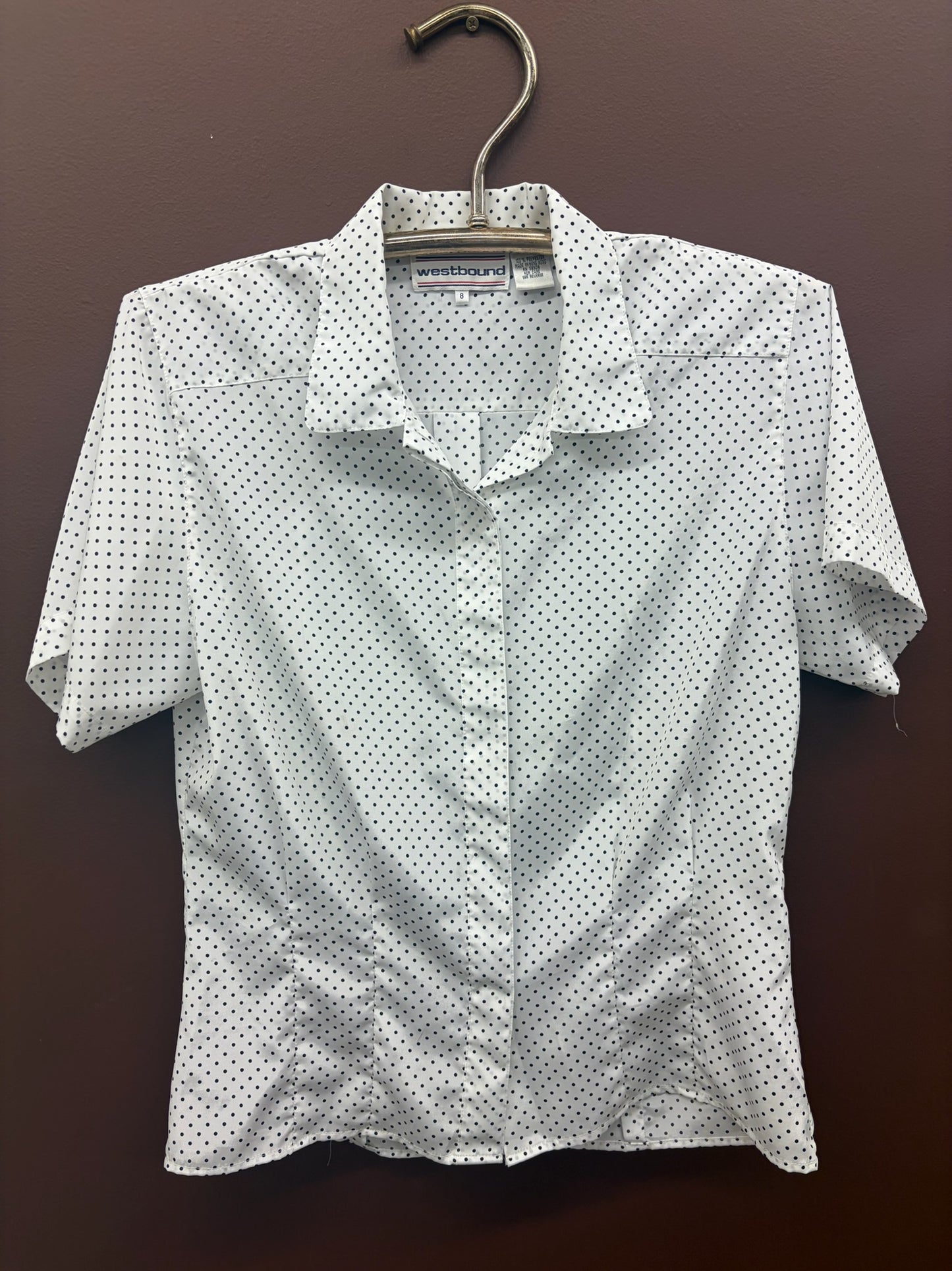 Fitted Polka Dot Top