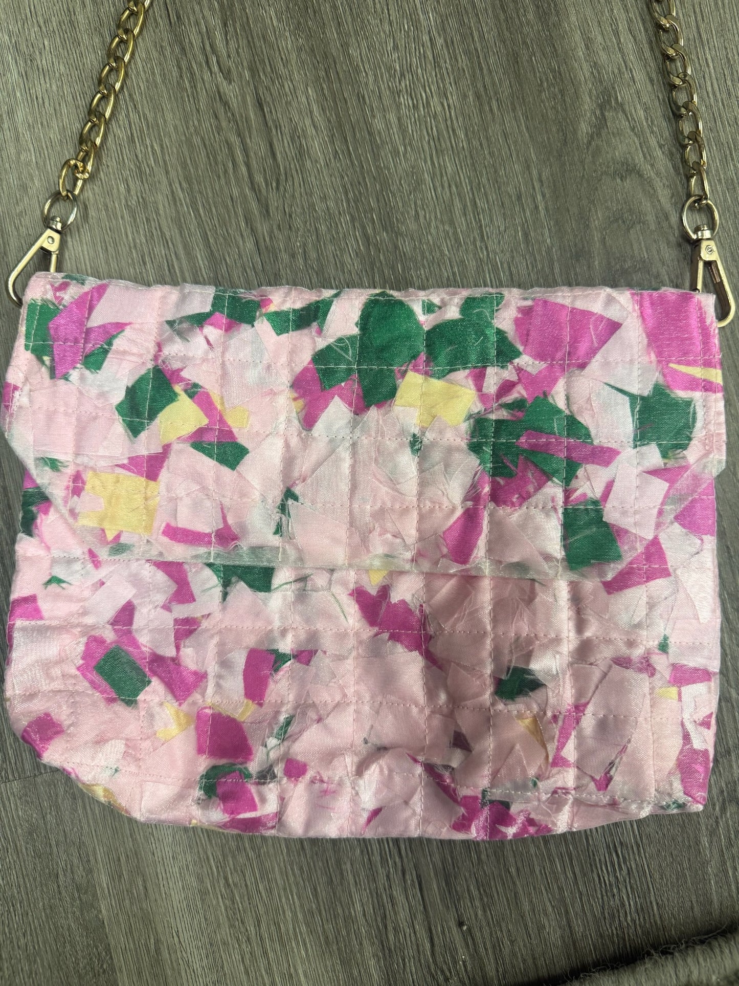 Handmade Springtime Scrap Handbag