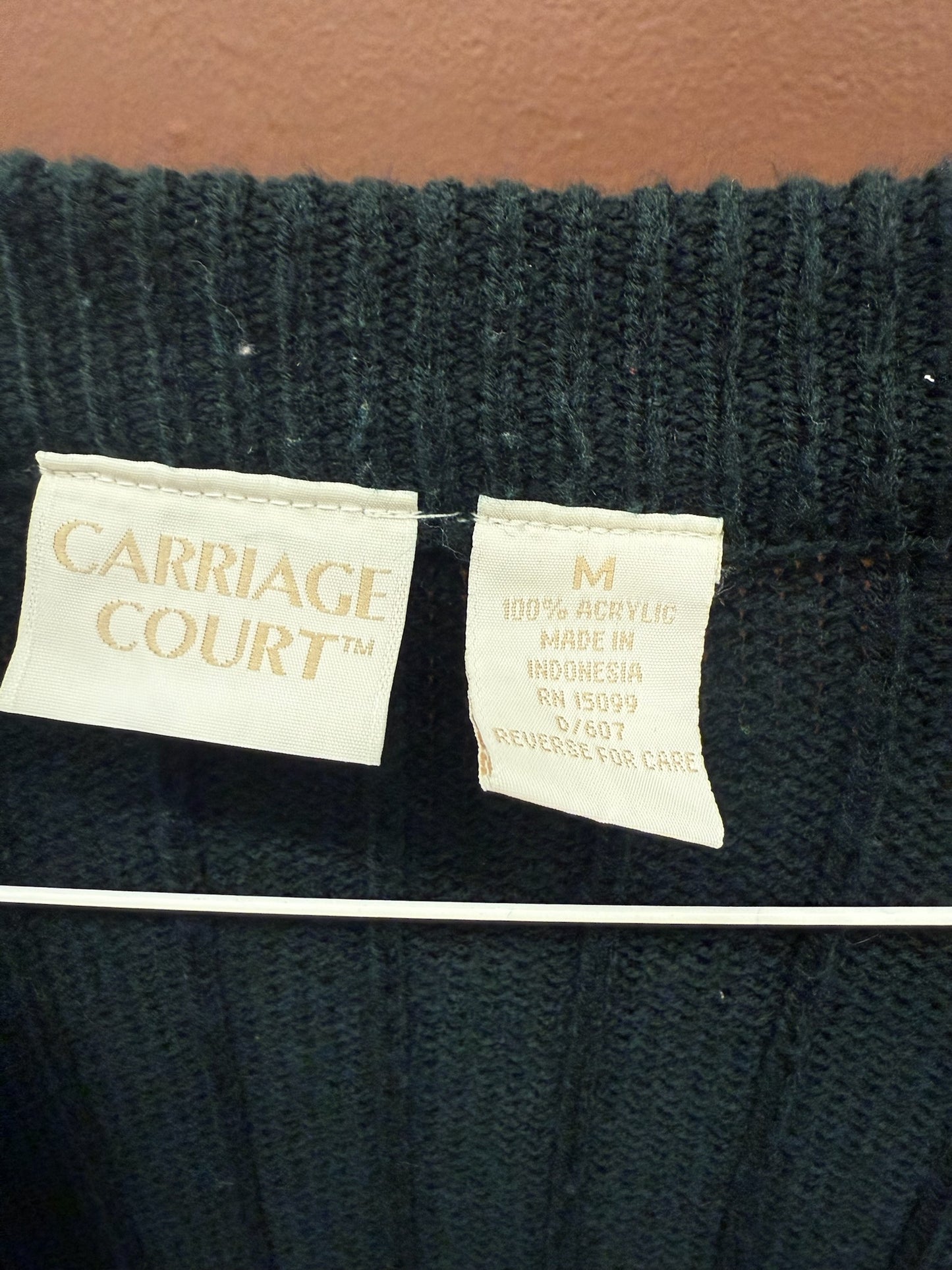 Hunter Green Cardigan