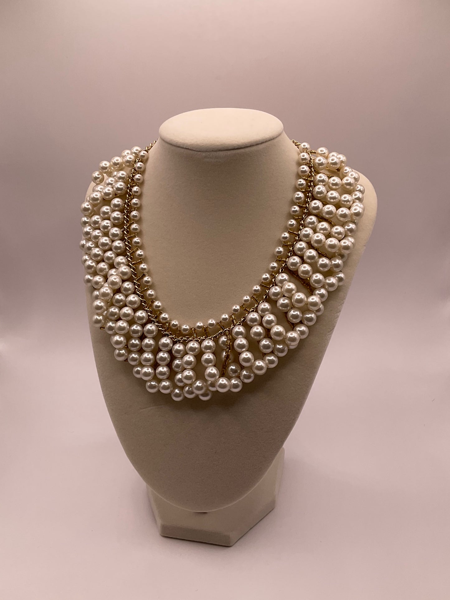 Vintage Pearl Collar Choker