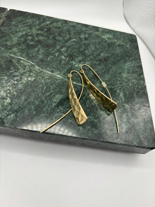 Gold Dangle Earrings