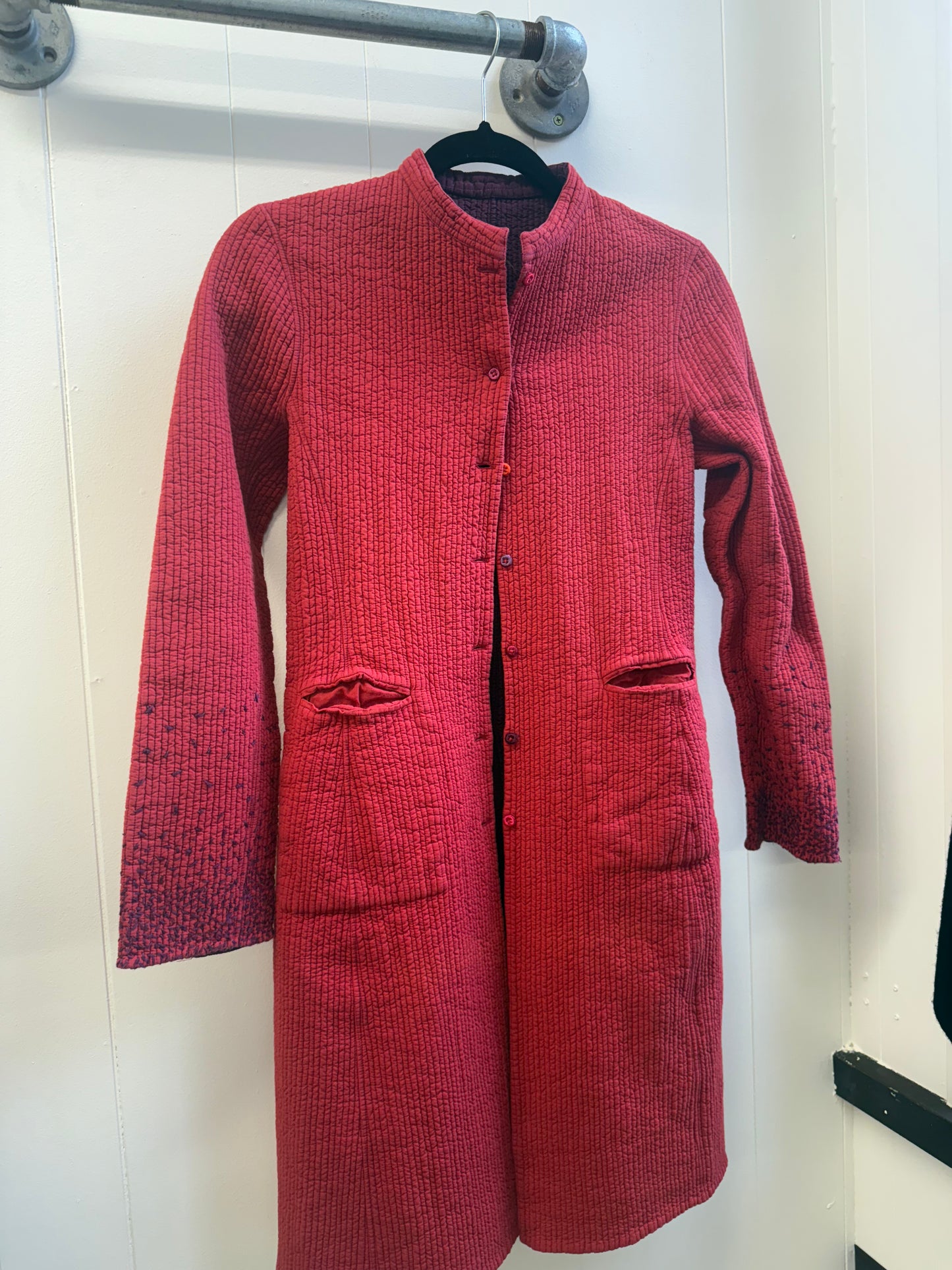 Red Topper Coat