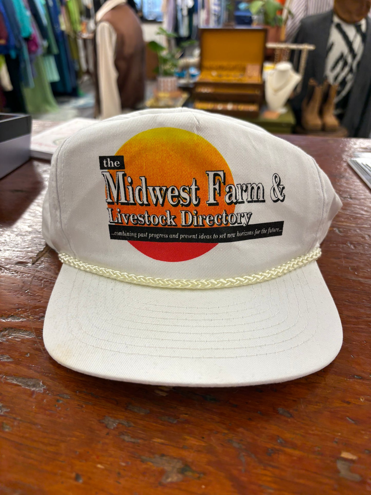 Vintage Midwest Farm Trucker Hat