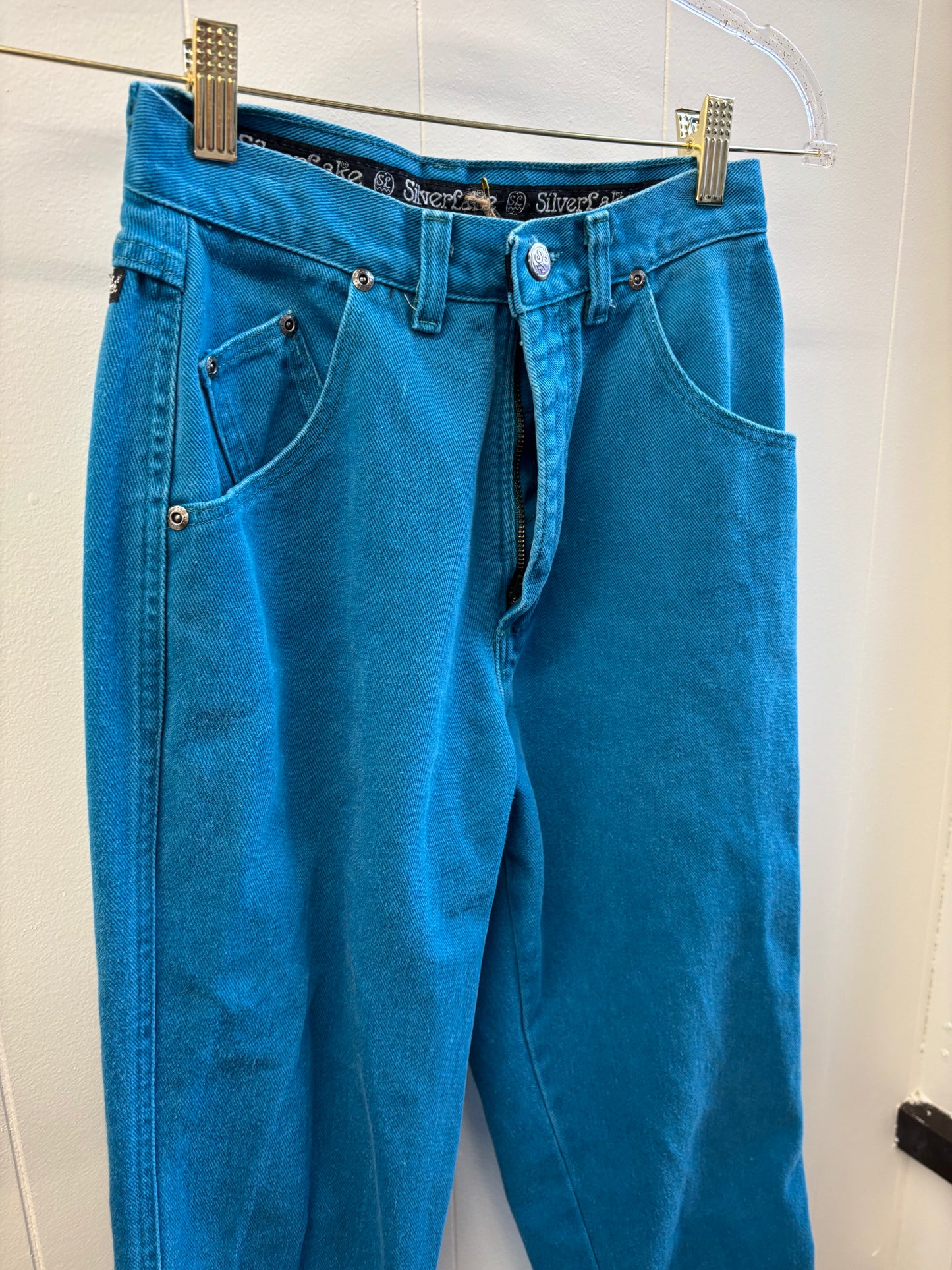 Rare Turquoise Silver Lake Denim