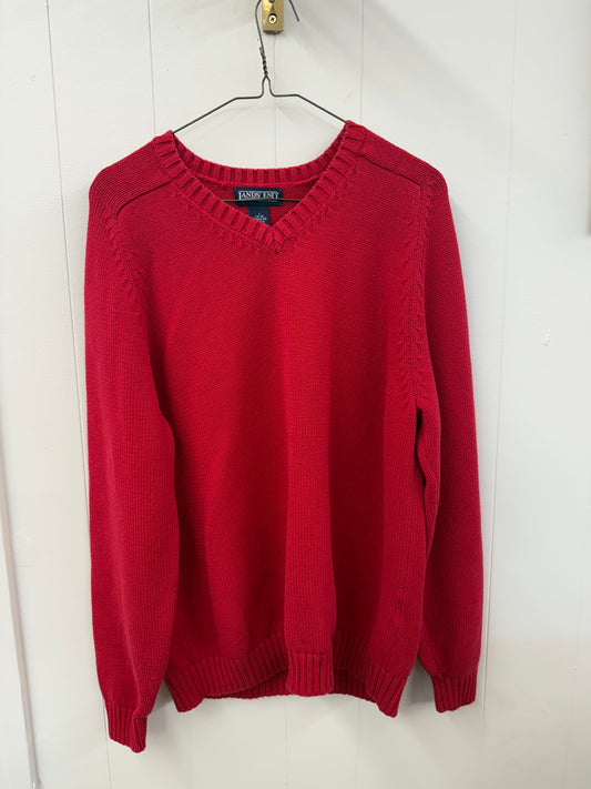 Vintage Lands End V-Neck Sweater