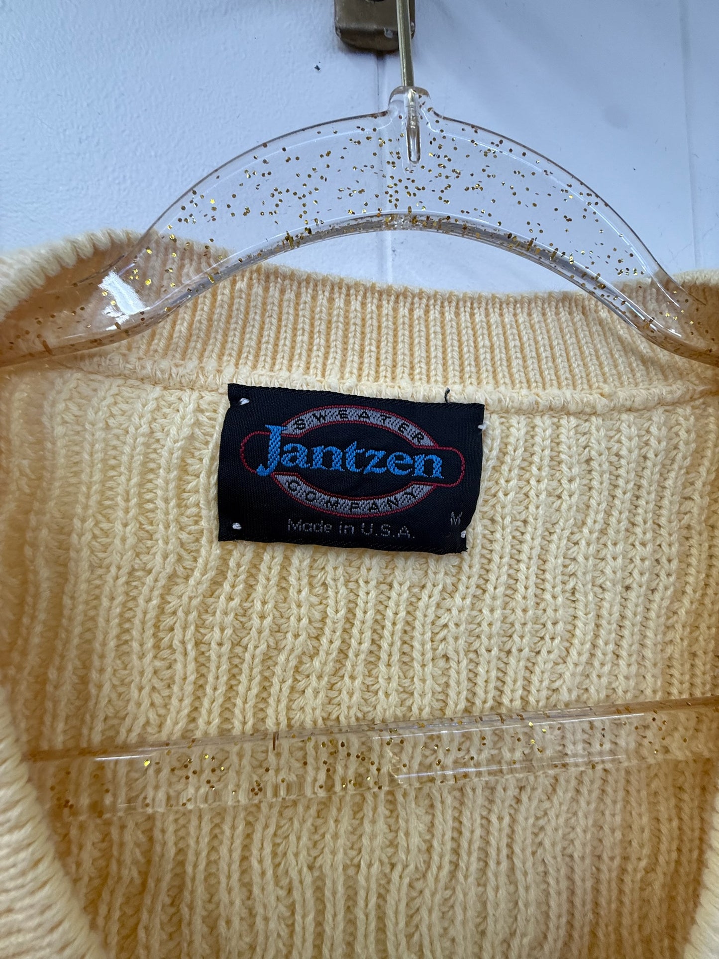 Yellow V-Neck Sweater