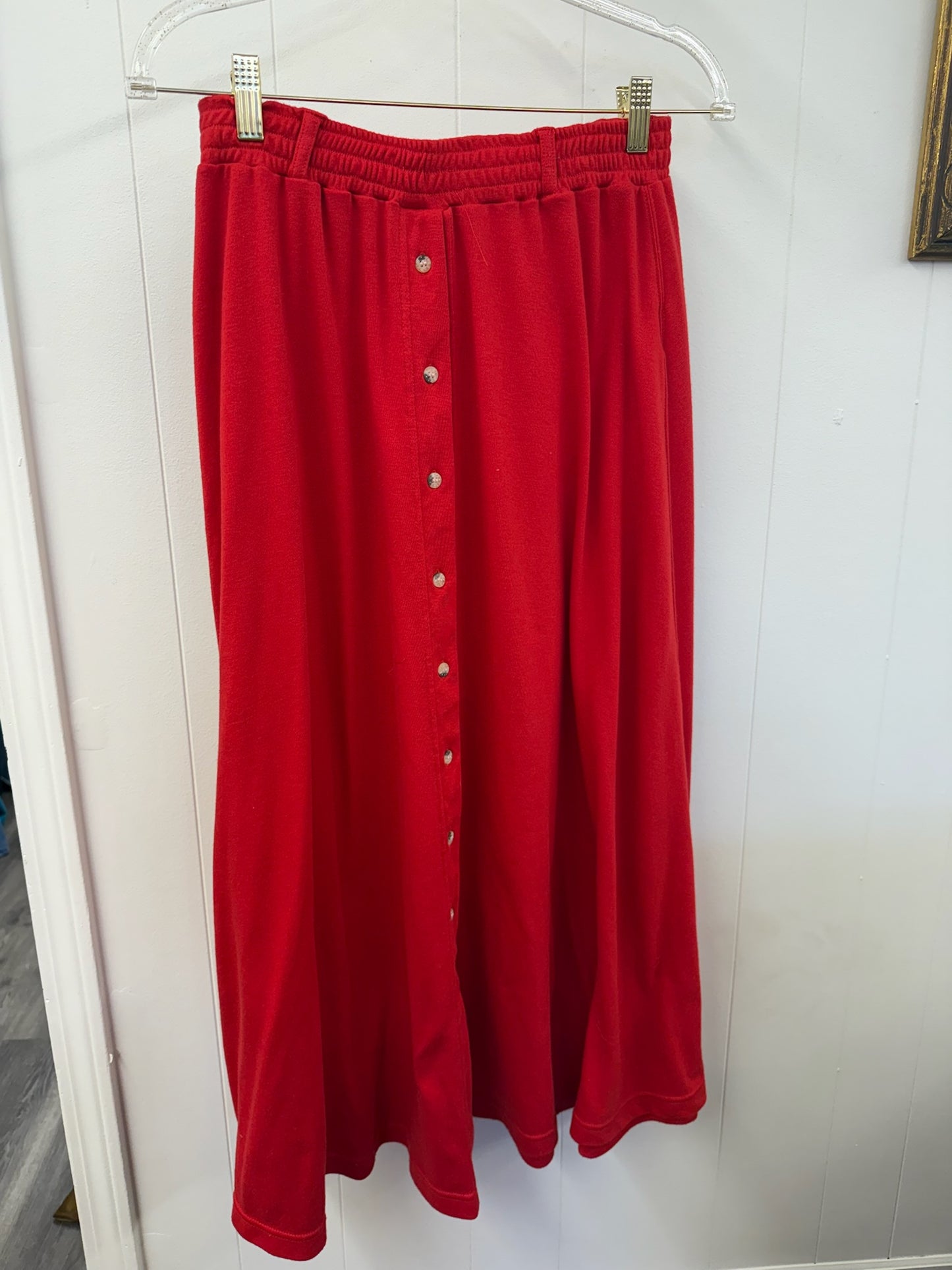 Long Red Skirt