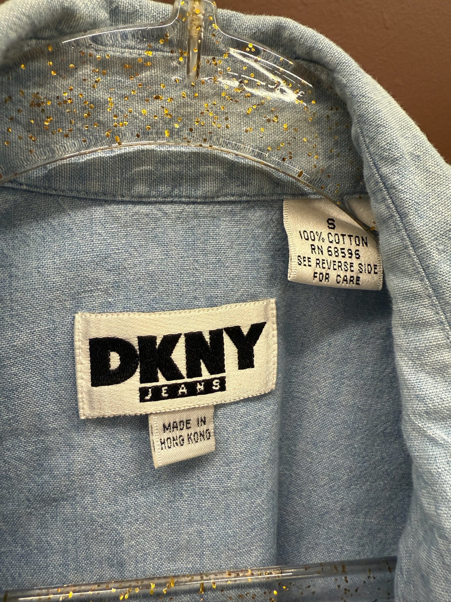 Vintage DKNY Denim Button Up