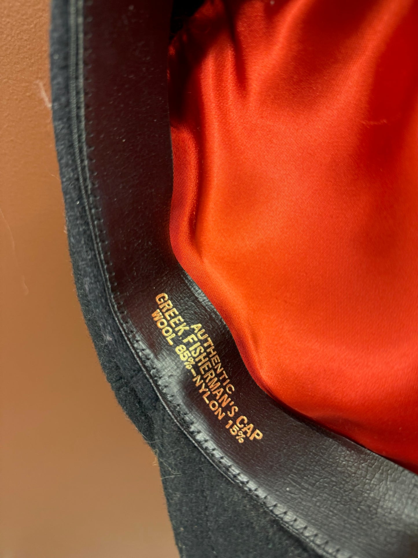 Vintage Greek Fisherman Cap