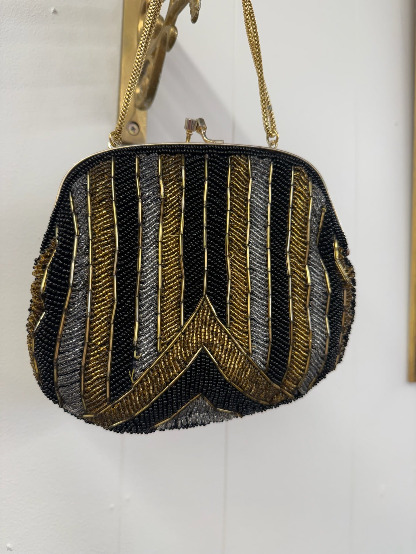 Vintage Beaded Bag