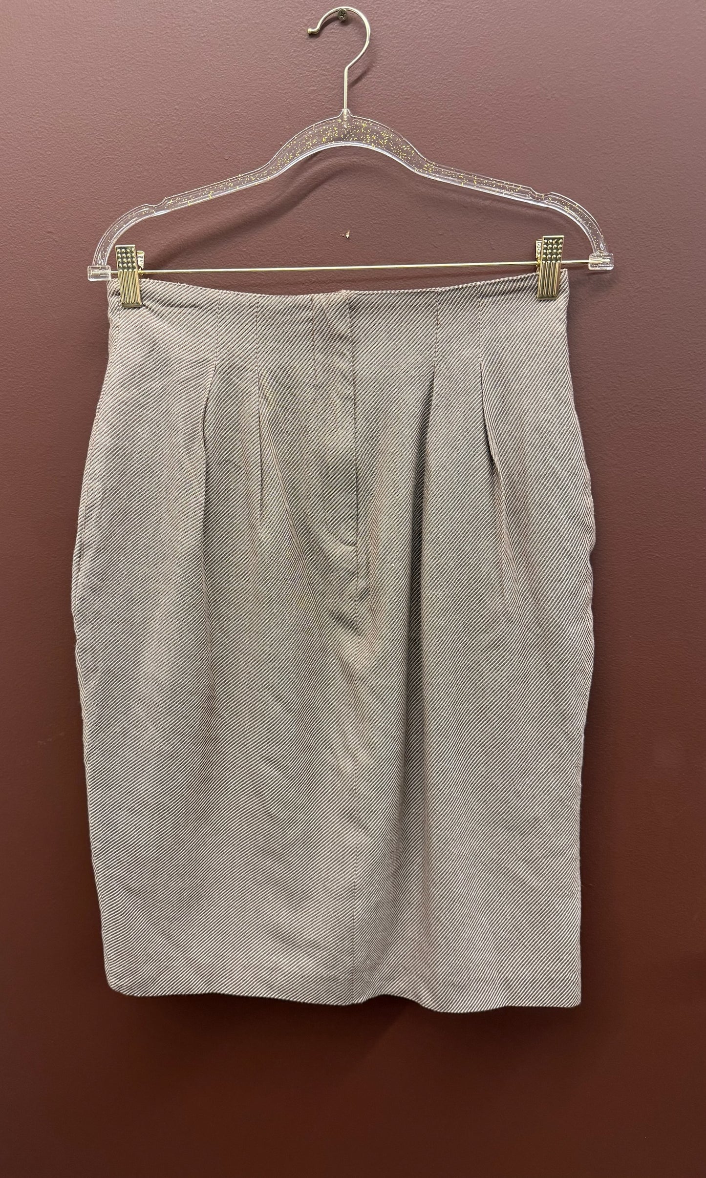 Alfred Sung Striped Skirt