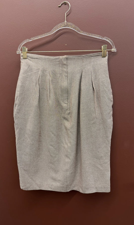 Alfred Sung Striped Skirt