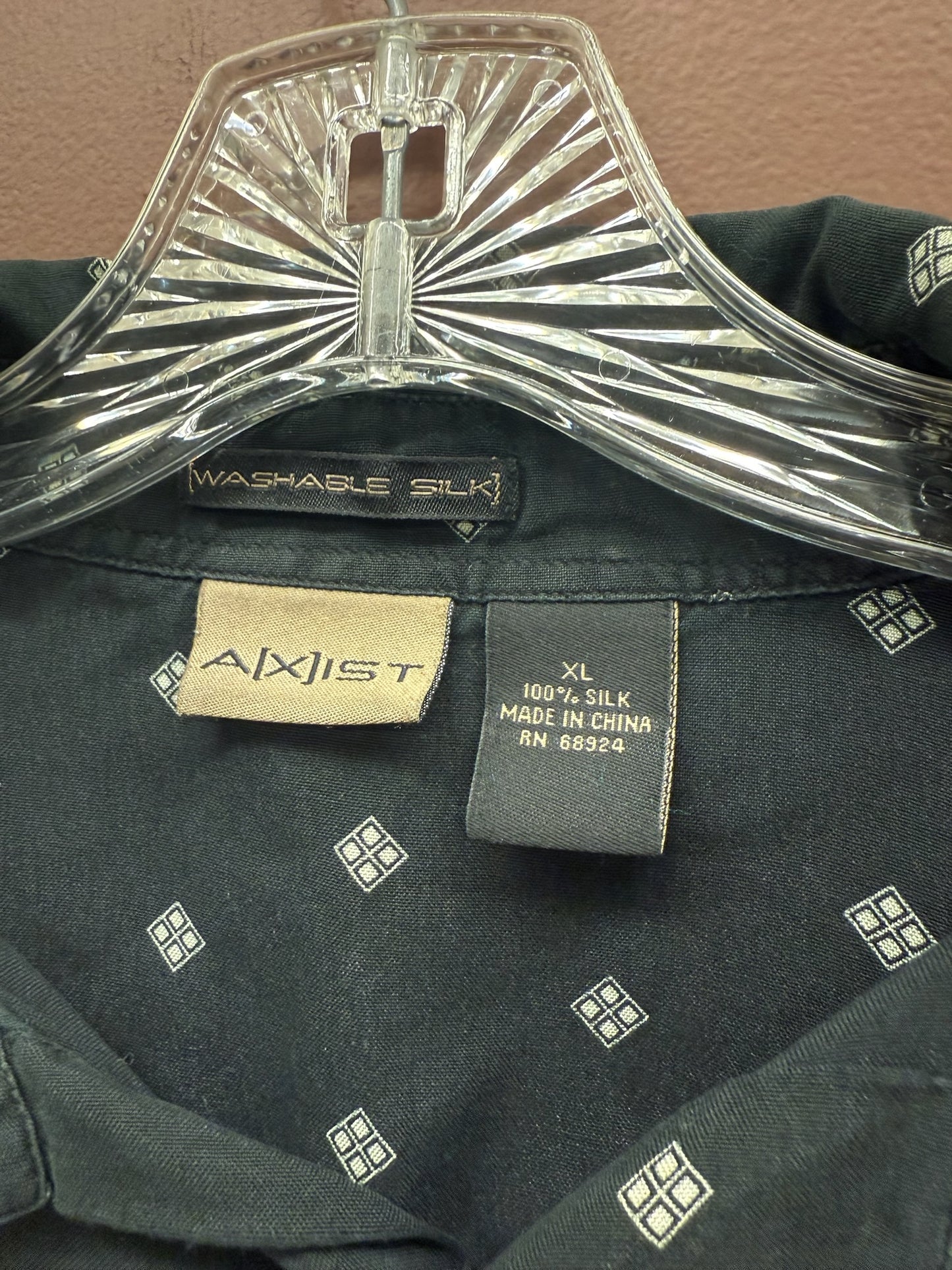 Black Diamond Silk Shirt