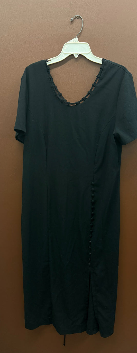 90’s Scoop Neck Midi Dress