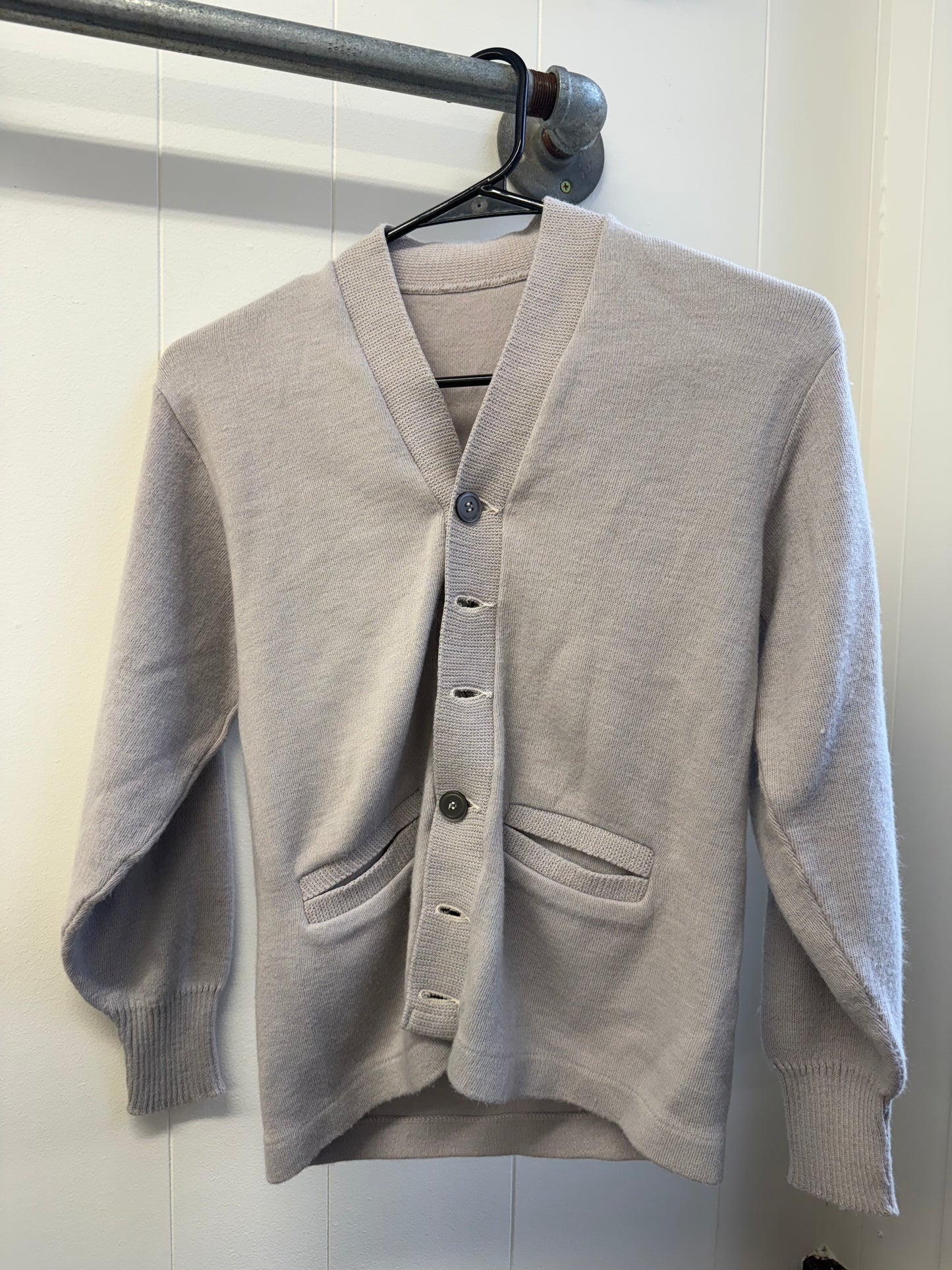 Lavender Button Cardigan