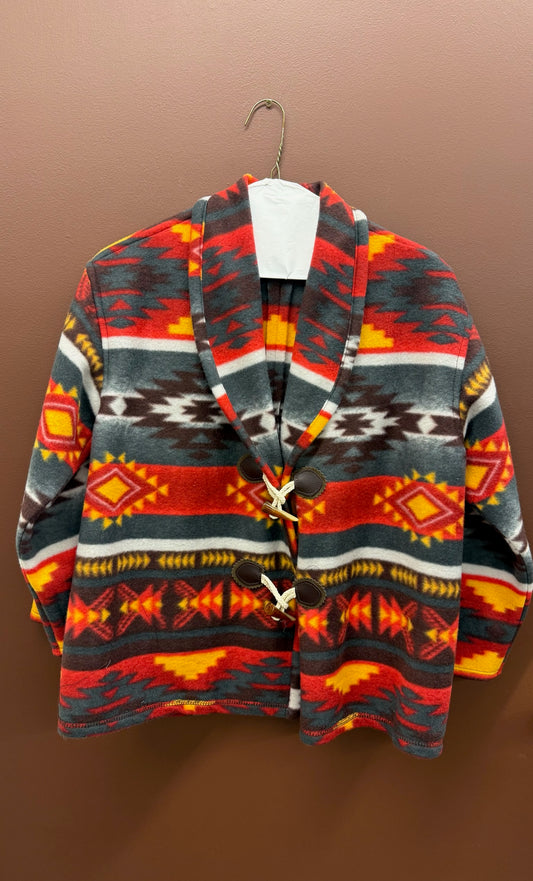 Handmad Aztec Fleece Jacket