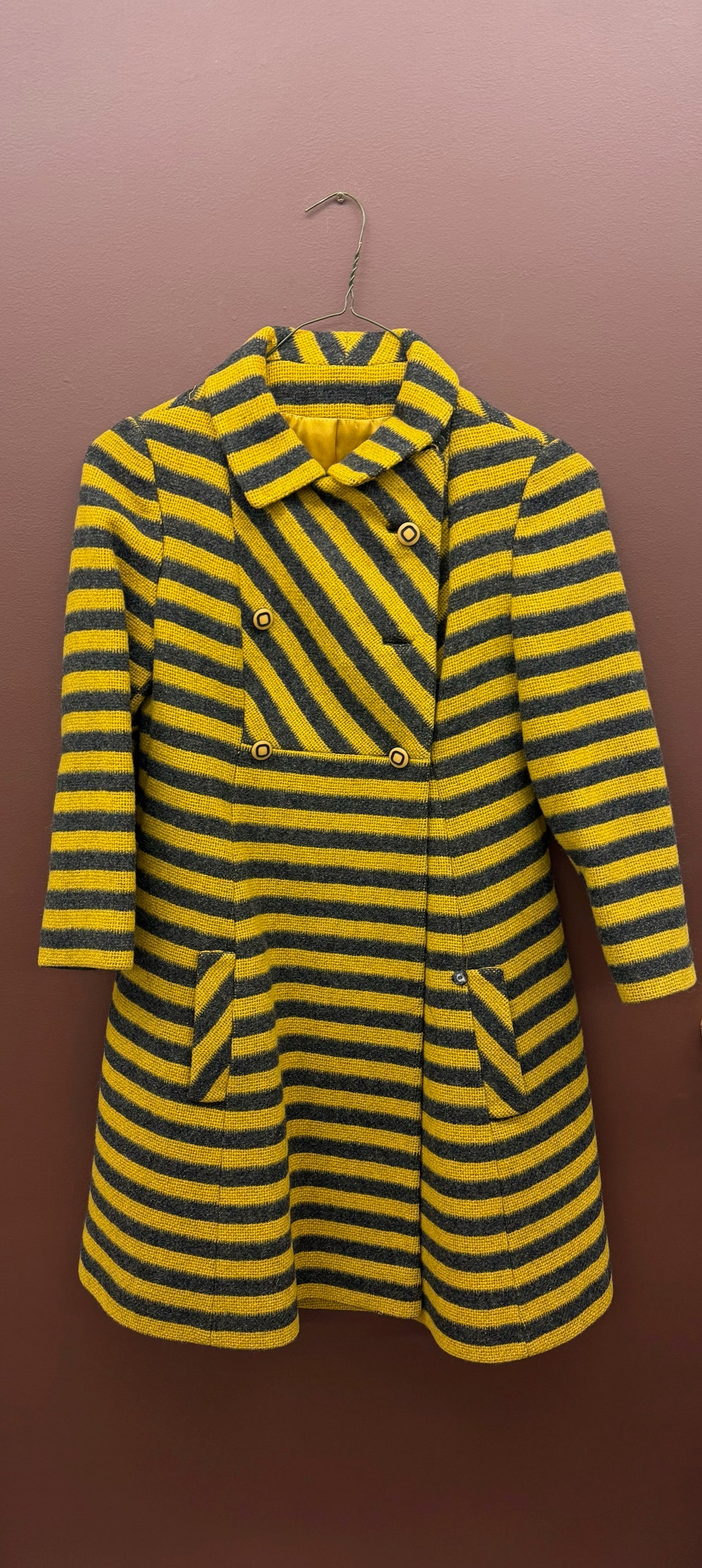 Bumblebee Wool Coat