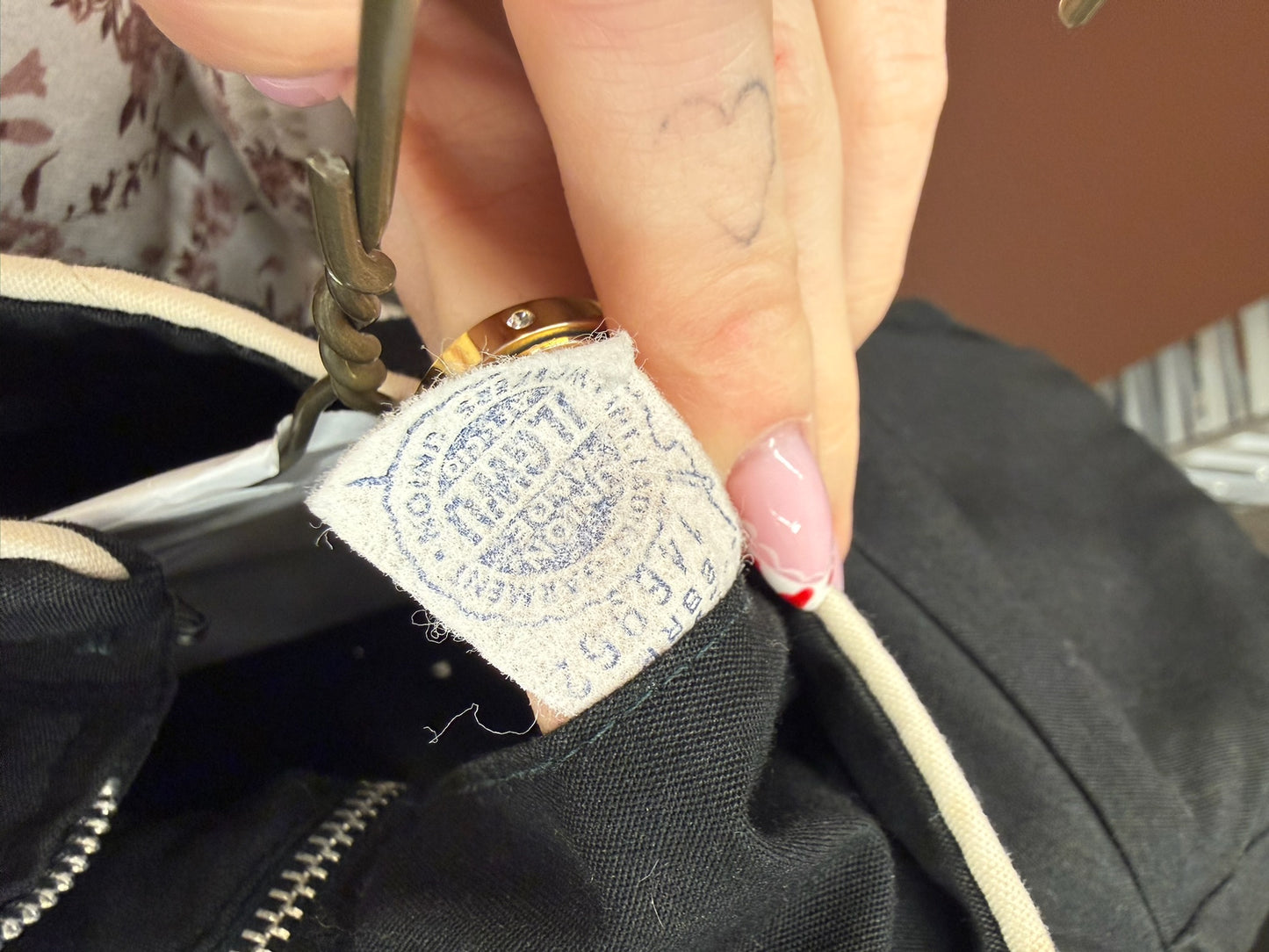 Mod Drop Waist Black Dress