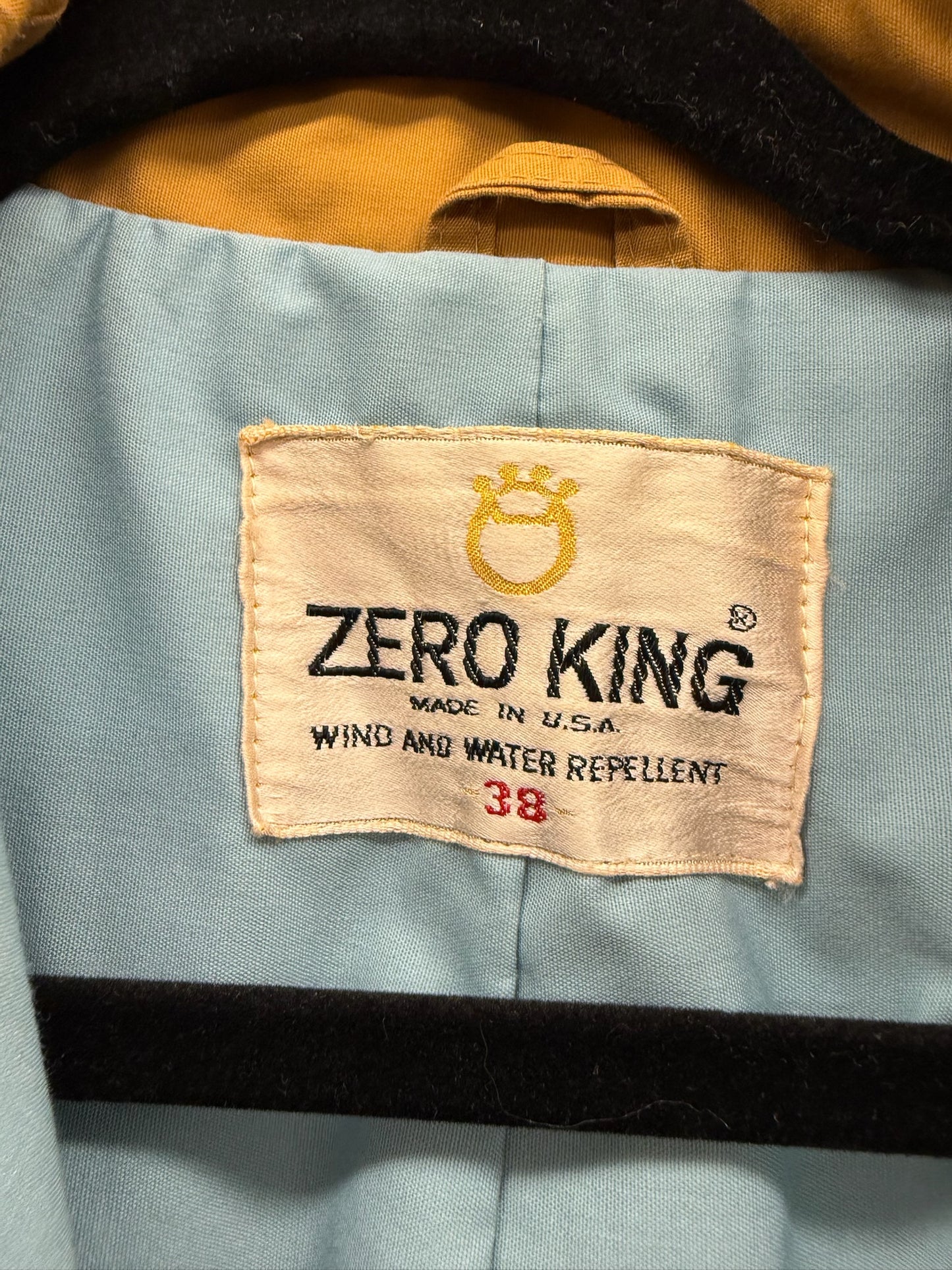 1970’a Mustard Yellow Windbreaker