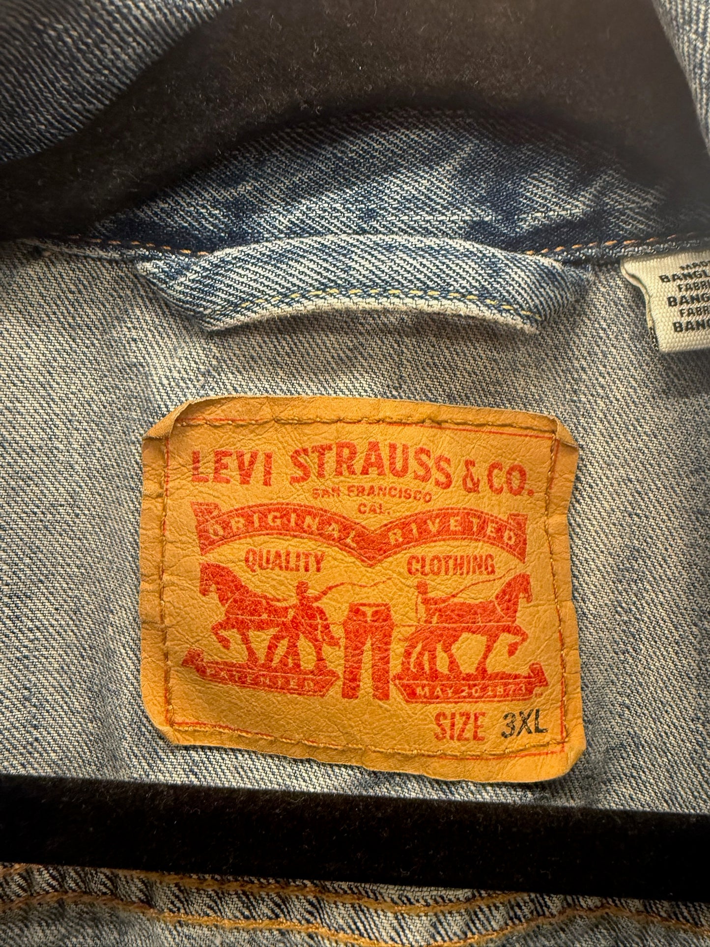 Vintage Denim Levi Jacket
