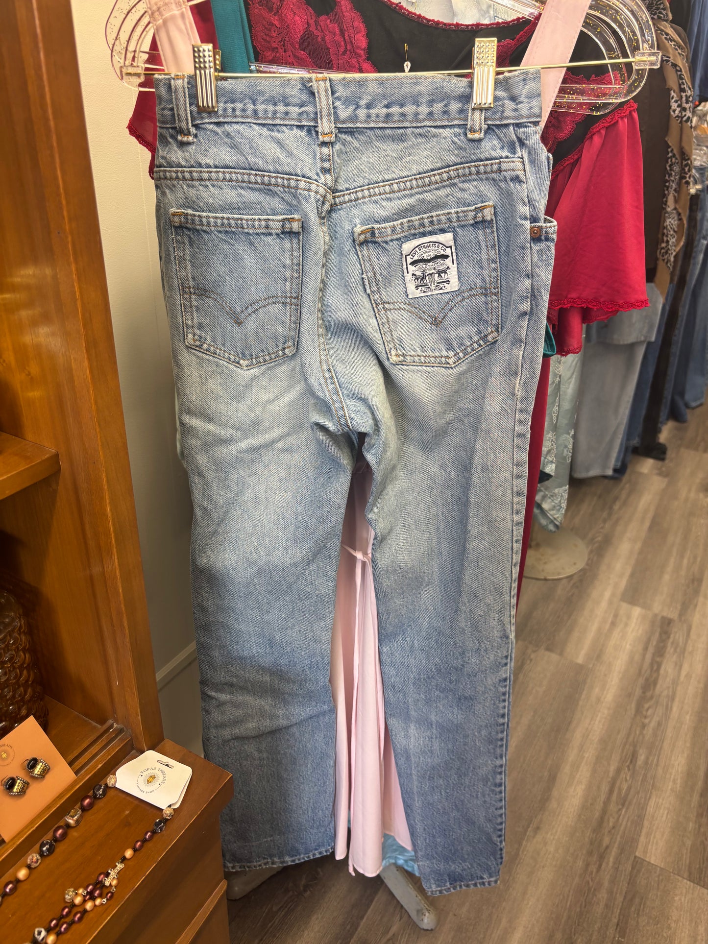 RARE - 2 White Horse Levi Denim