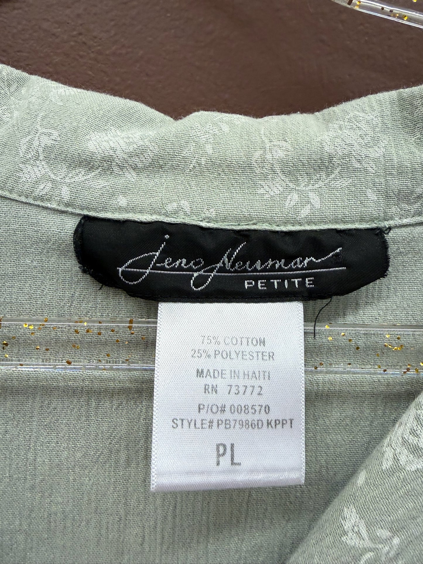 Light Green Vine Top