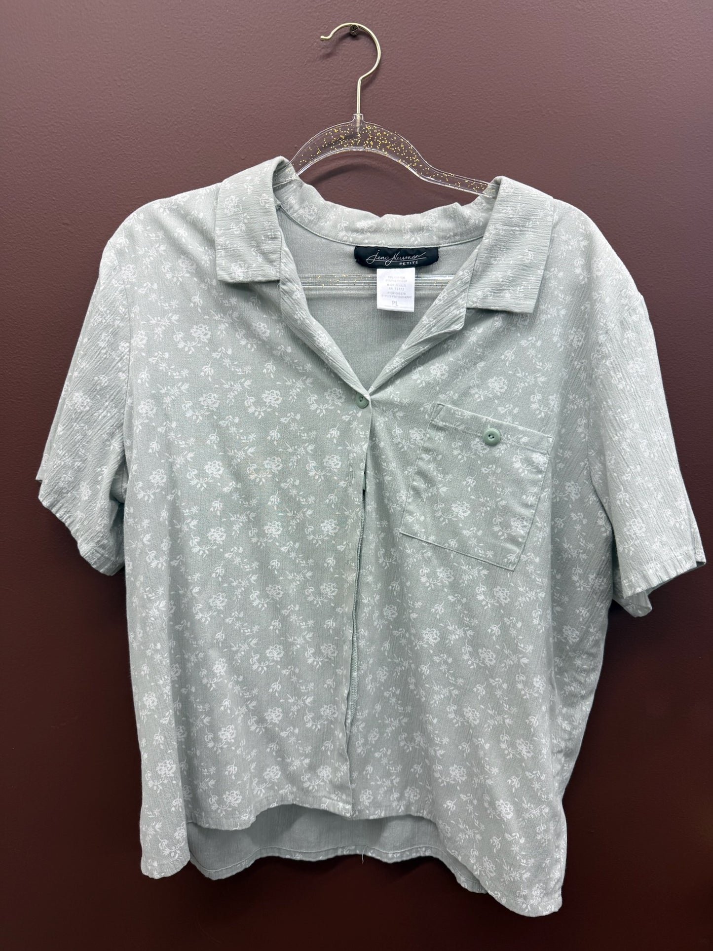 Light Green Vine Top