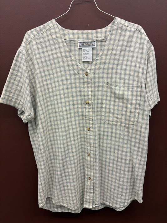 Silk Checkered Shirt