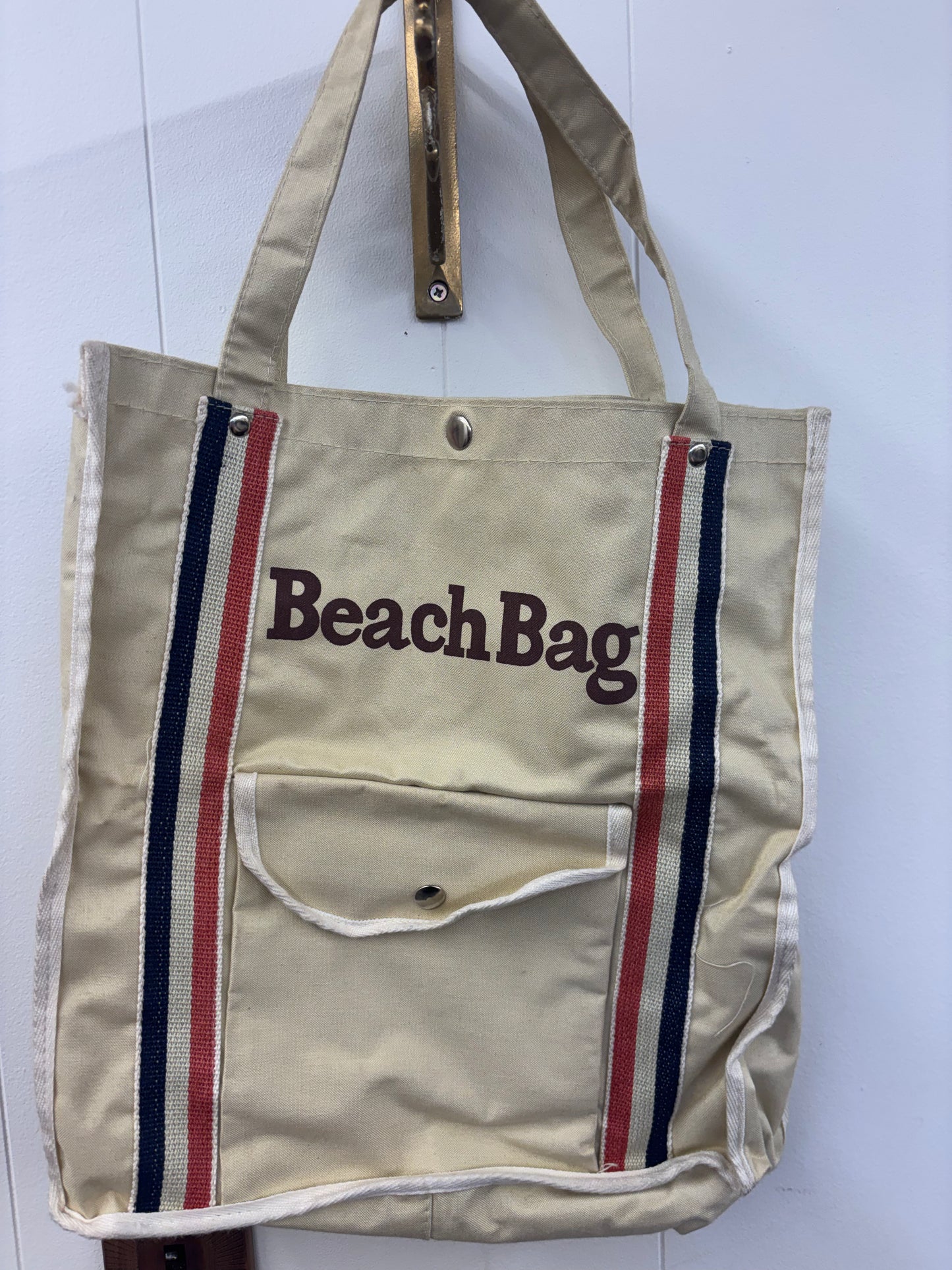 1960’s Canvas Beach Bag