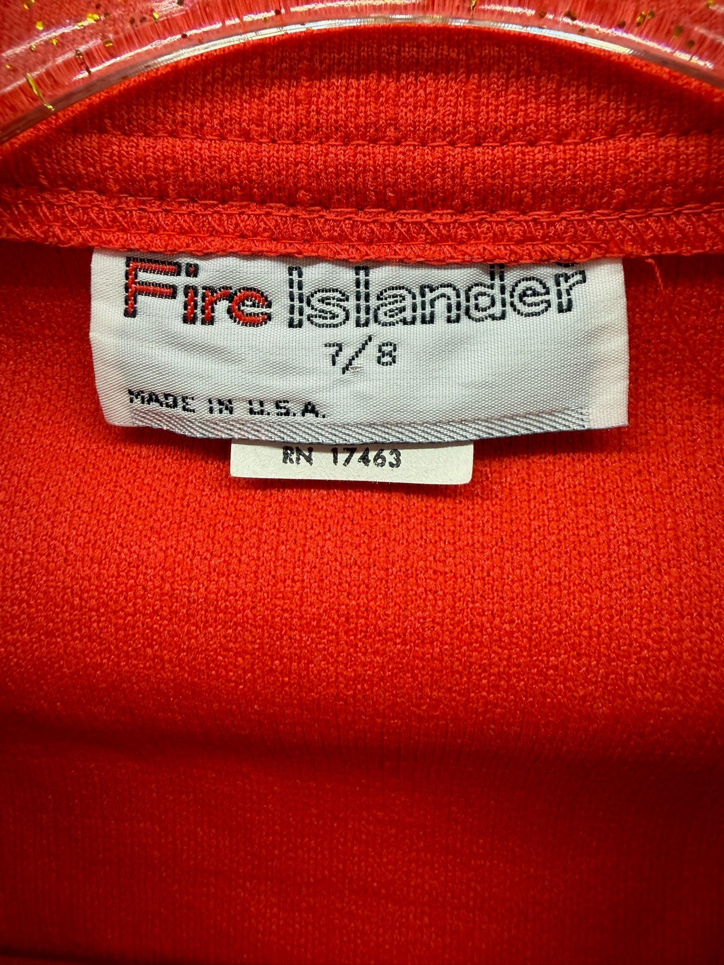 Fire Islander Red Suit
