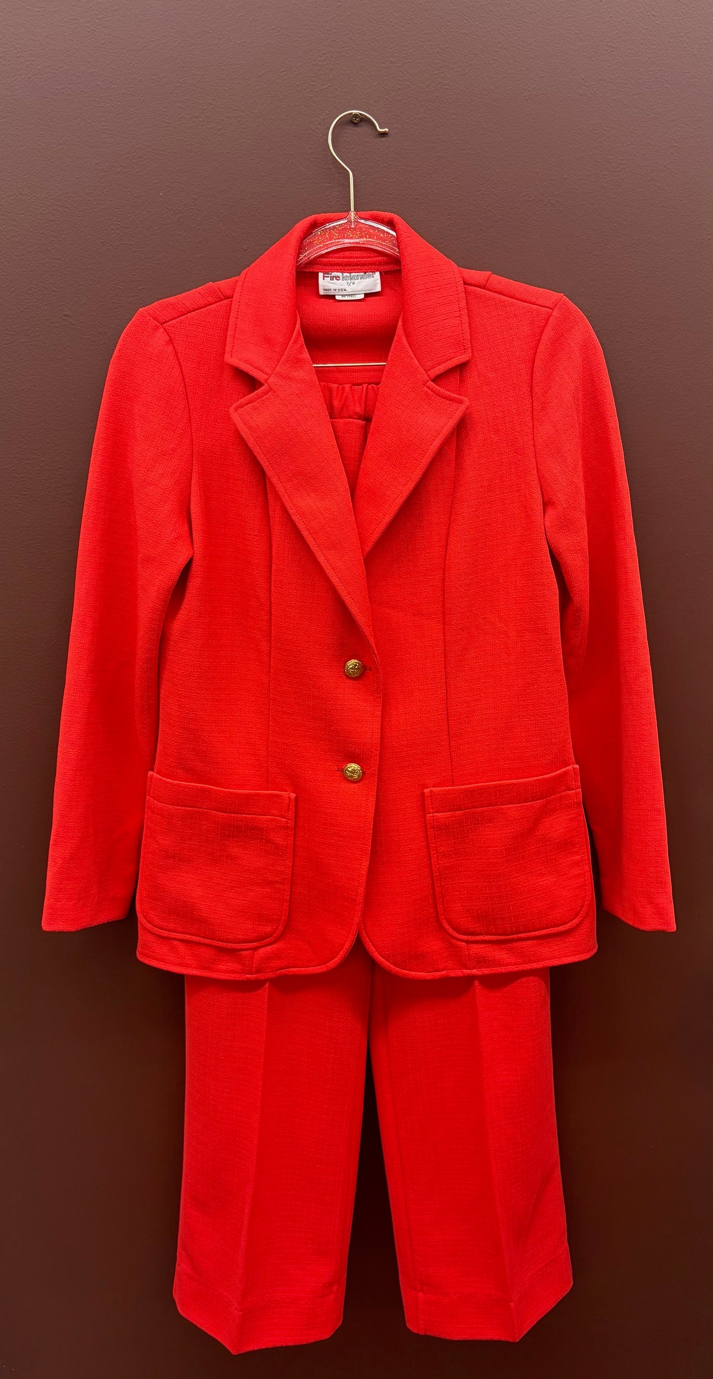Fire Islander Red Suit