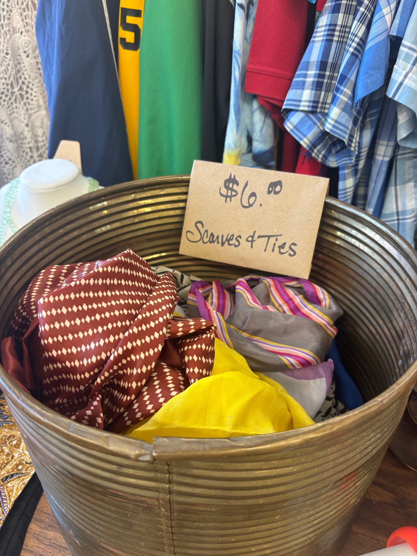 $6 Scarves & Ties